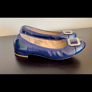 Blue flats